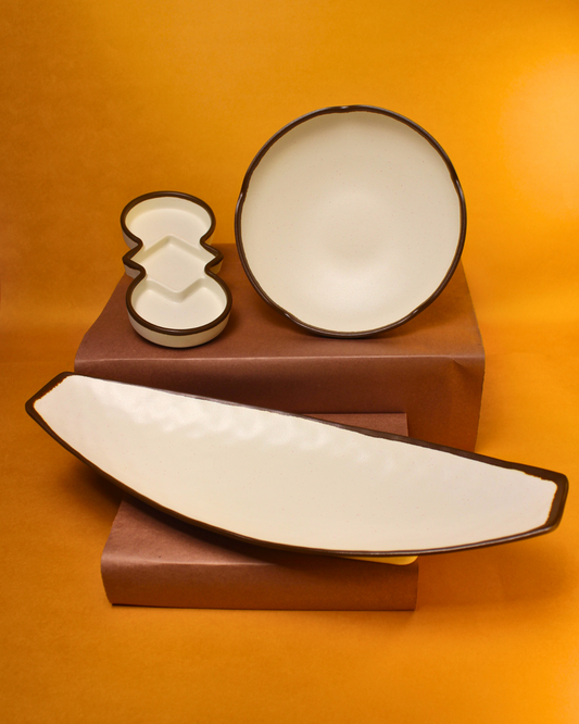 Mohenjo - Serveware Set of 3