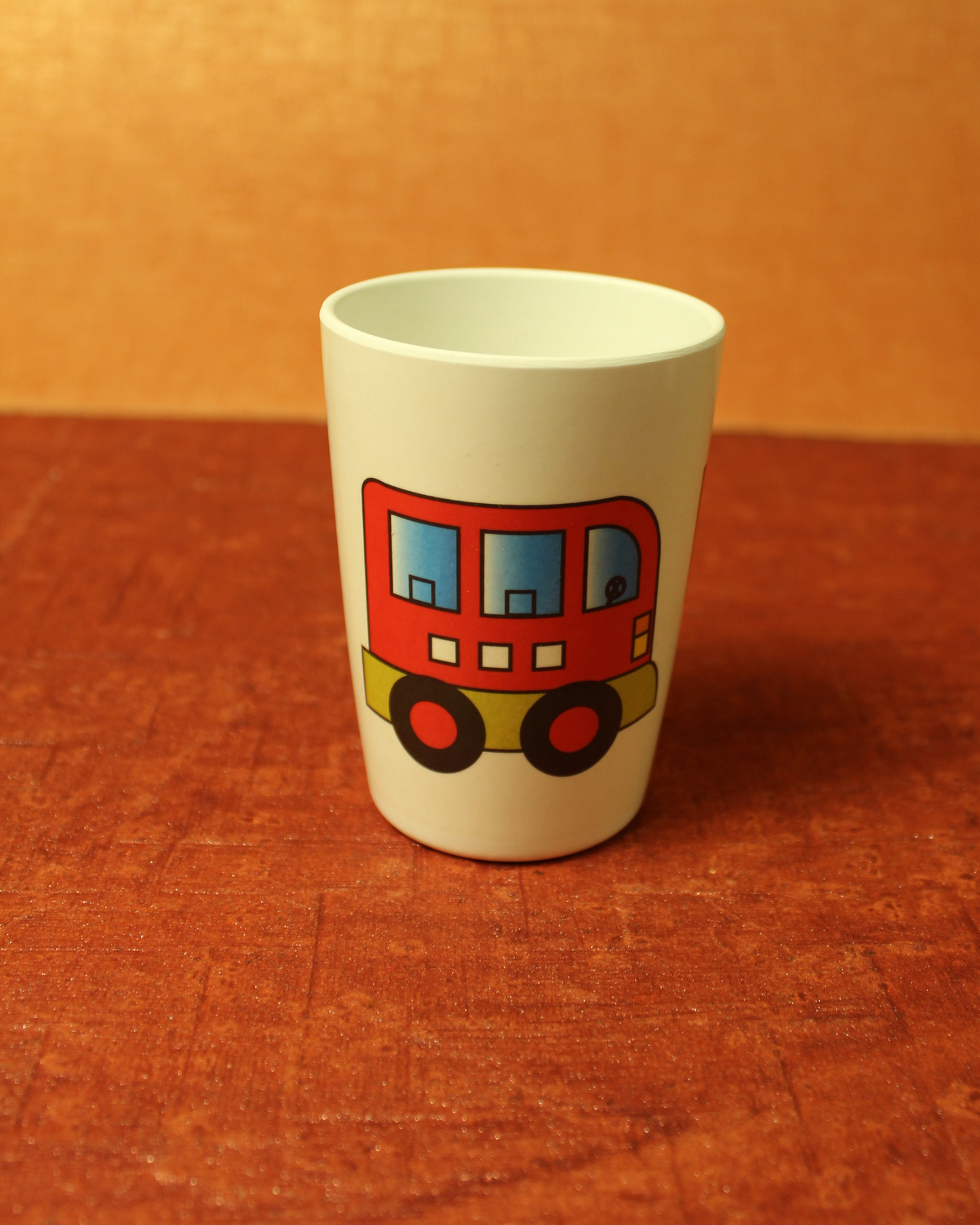 Wheels Bus Kids Bamboo Dinner Set of 5 | Eco-Friendly | 100% Organic | Stain Resistant | Break Resistant