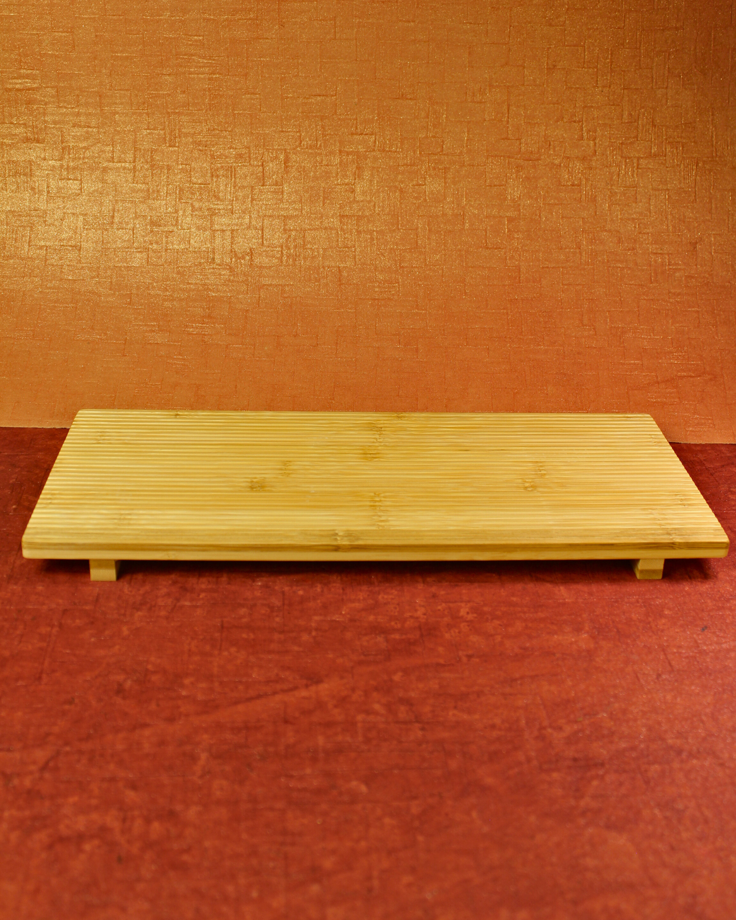 The Moss & Wood Ceramic Tea Set - 6 Cups with Bamboo Tray