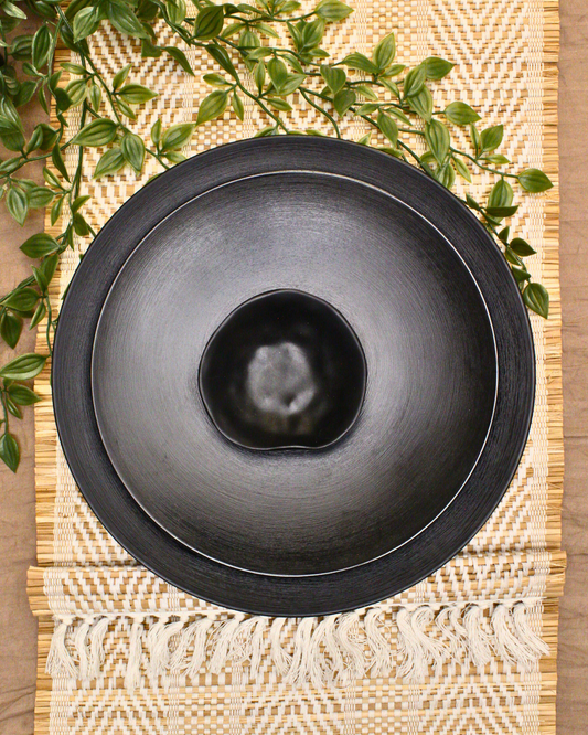 Obsidian - Serveware Set of 3