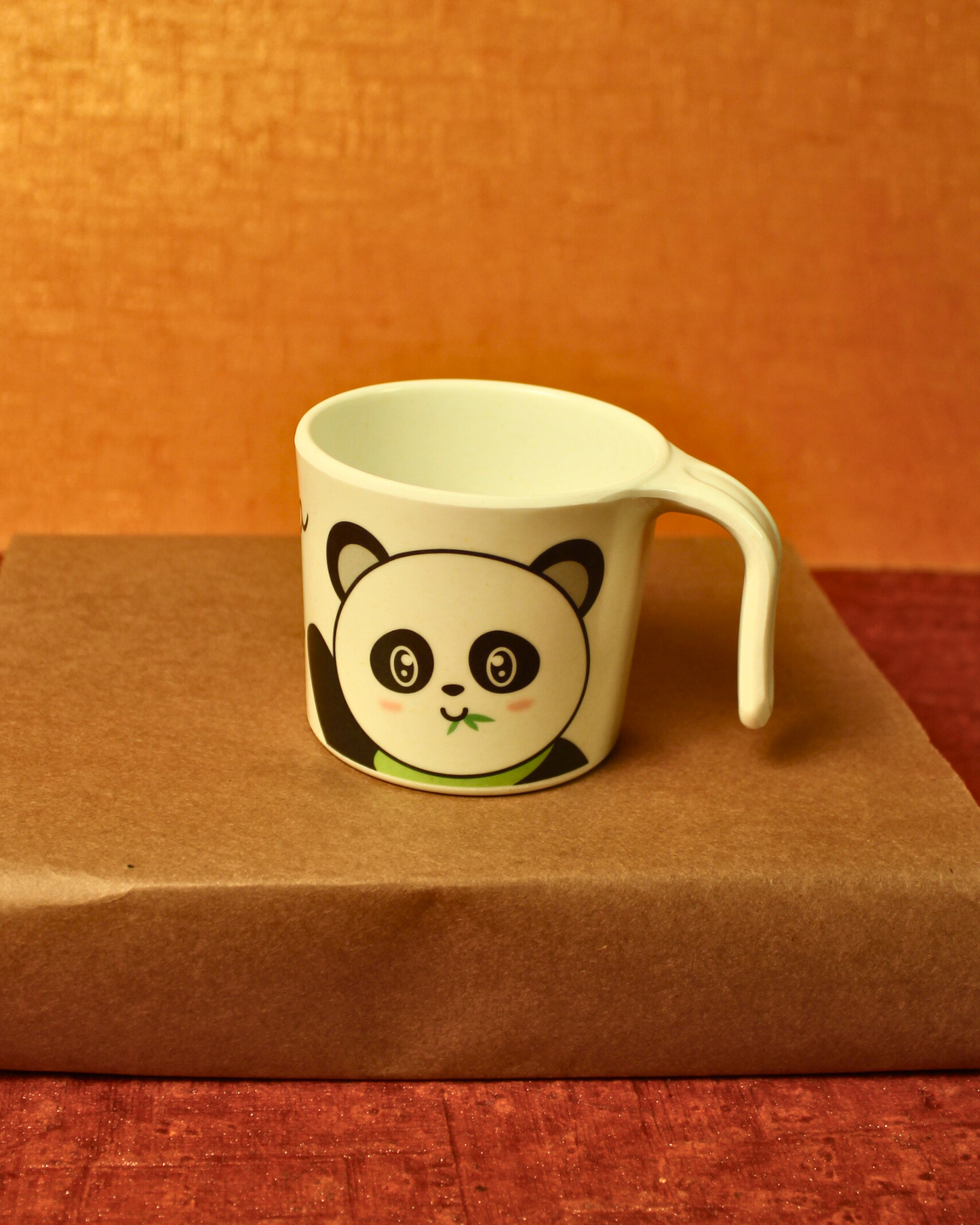 Pandy Panda Kids Bamboo Dinner Set of 5 | Eco-Friendly | 100% Organic | Stain Resistant | Break Resistant