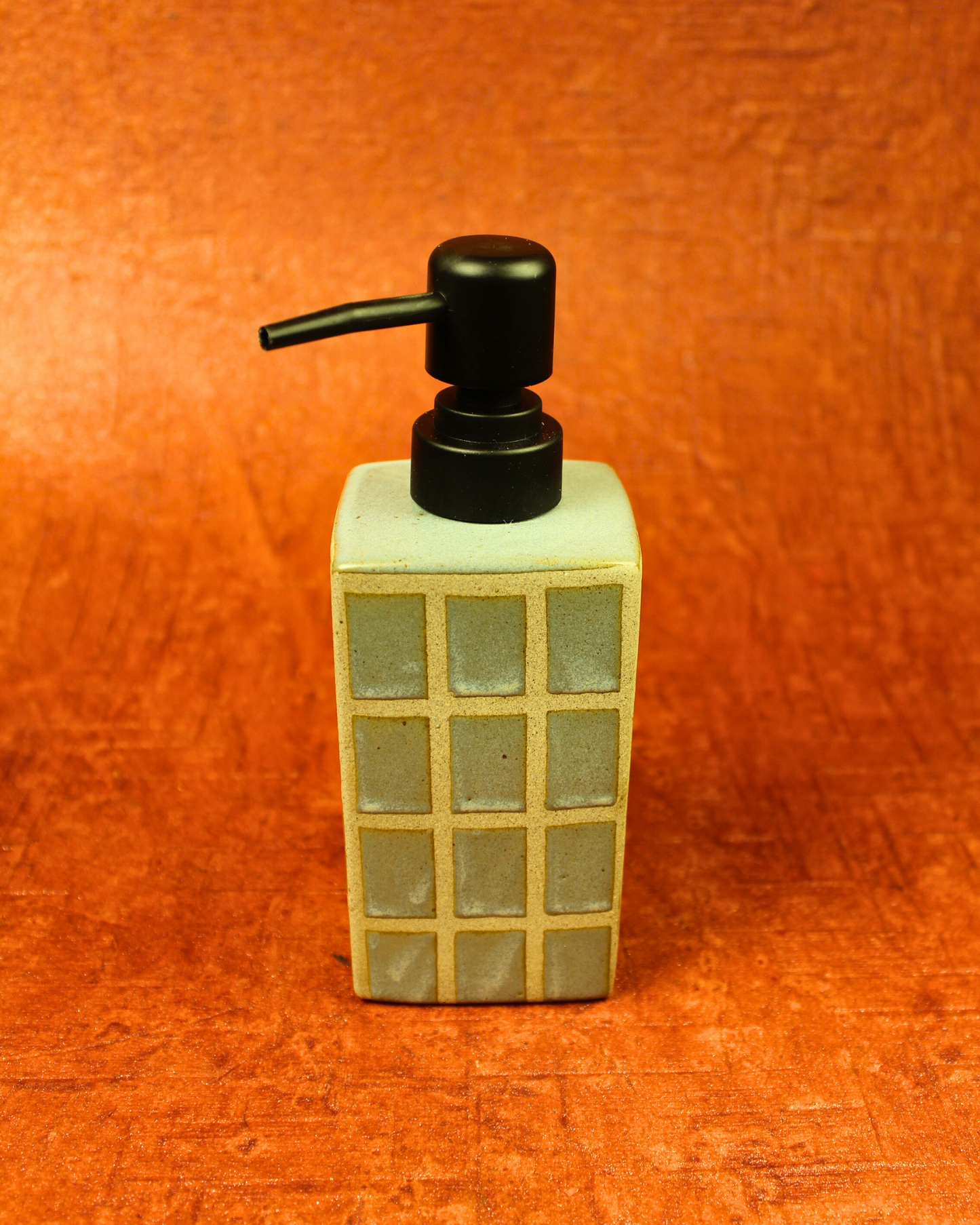 Granite Grid Ceramic Bath Set – Set of 4