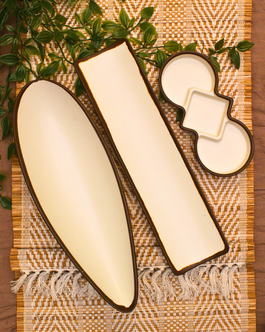 Luxor - II - Serveware Set of 3